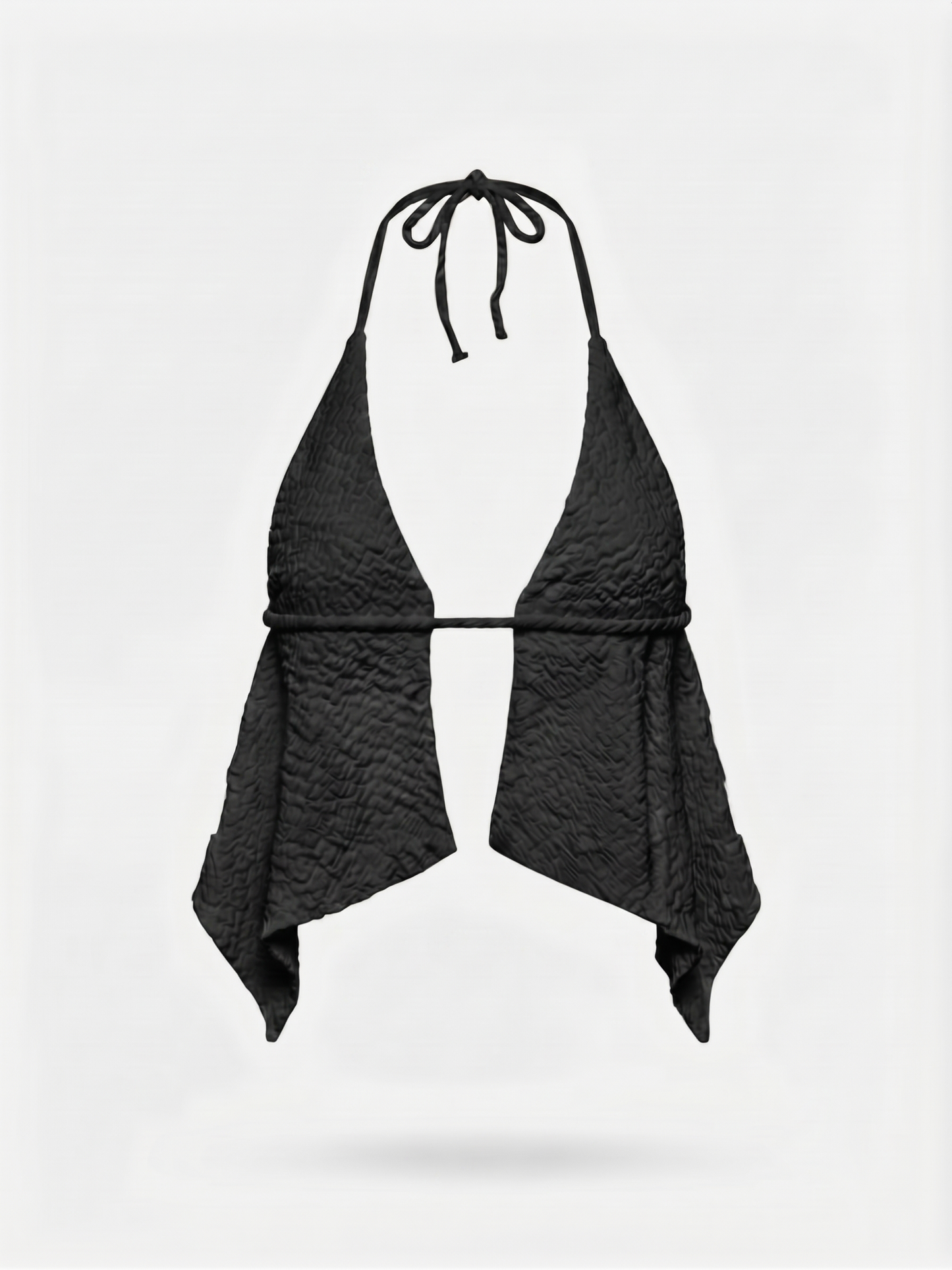 Conjunto Top Halter Open Back Preto