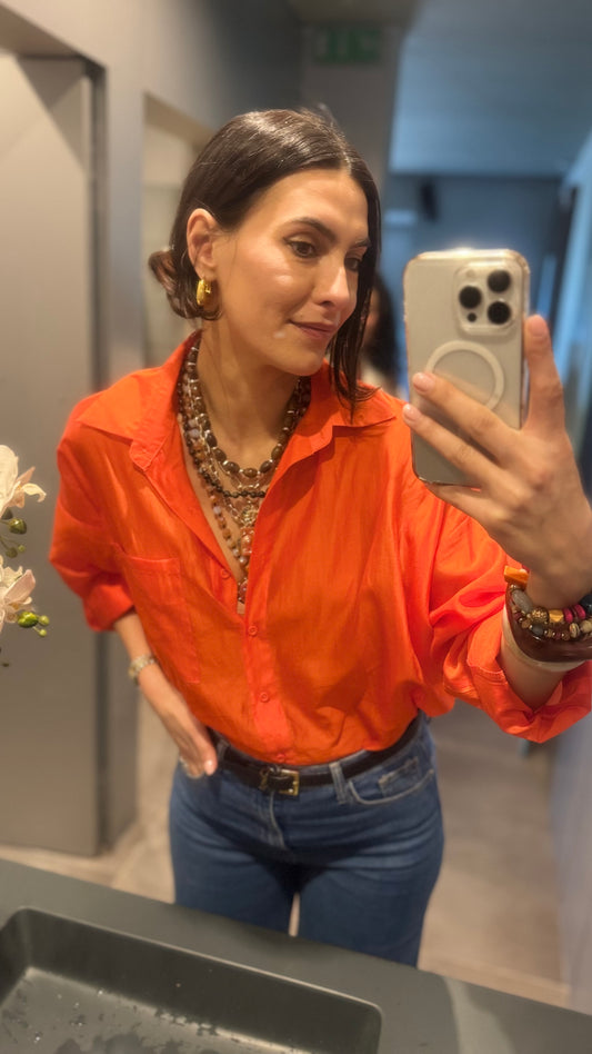 Camisa de efecto Organza Ware