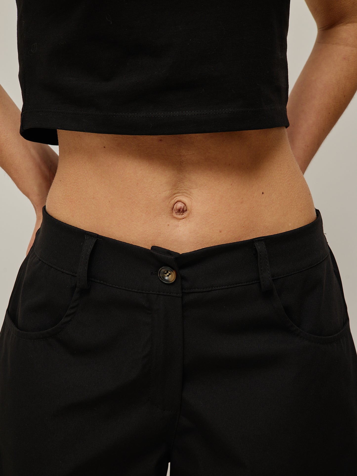 Calças Balloon Preto