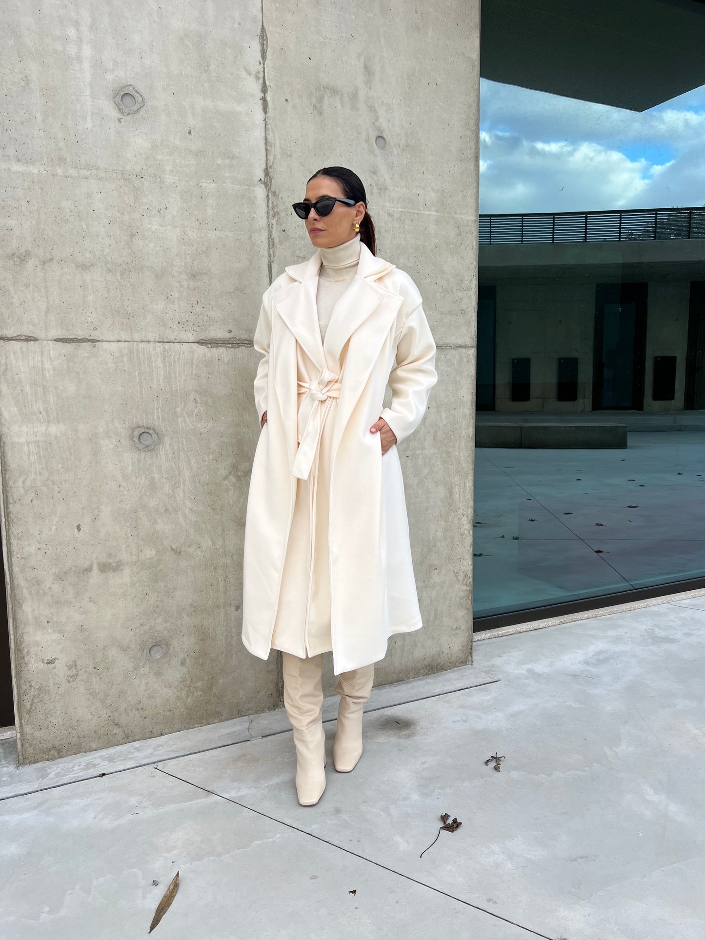 Double Lapel Overcoat