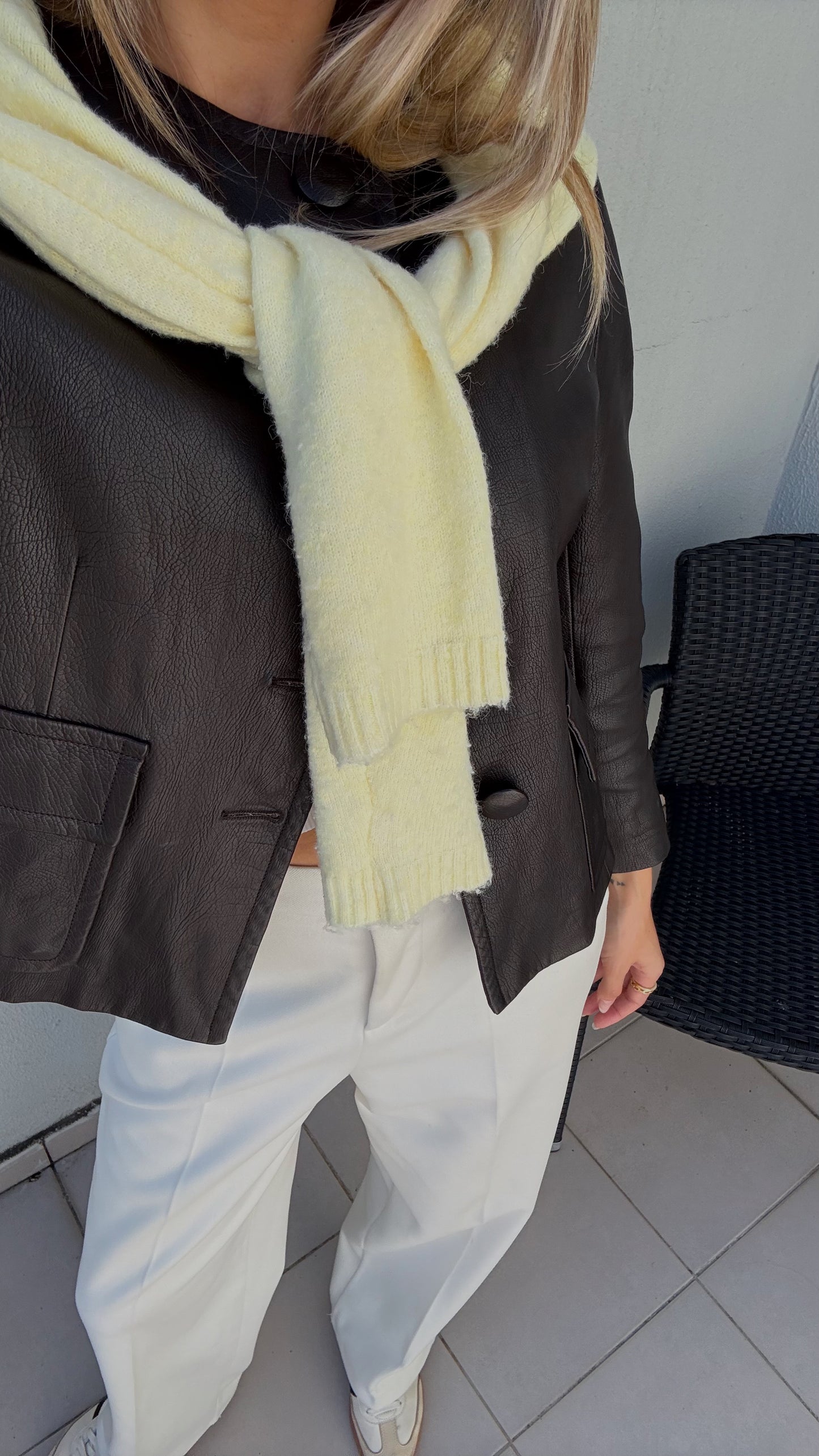 Pantalon coupe ferme
