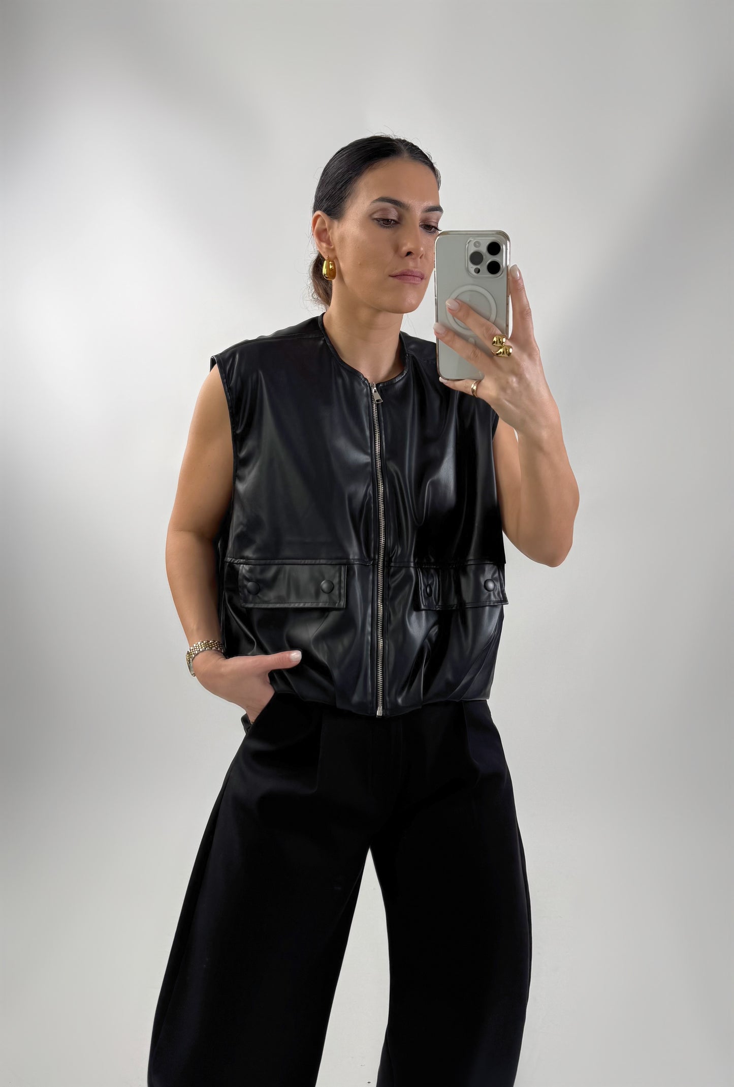 Bomber vest Ecopele
