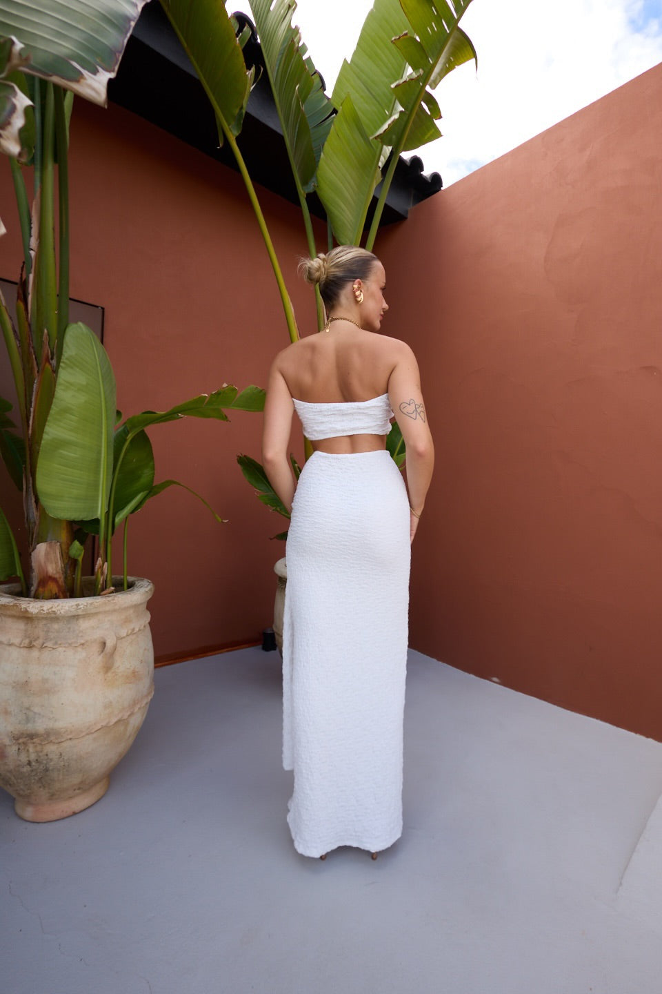 Anthara Weißes Set