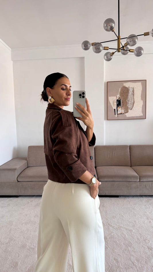 Gabardina marrón Soho