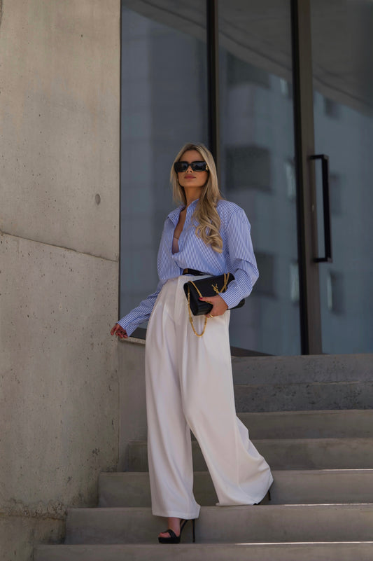 بنطلون واسع الساق