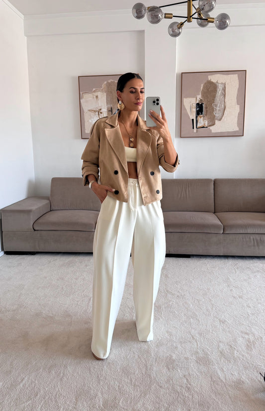 Gabardina Soho Beige
