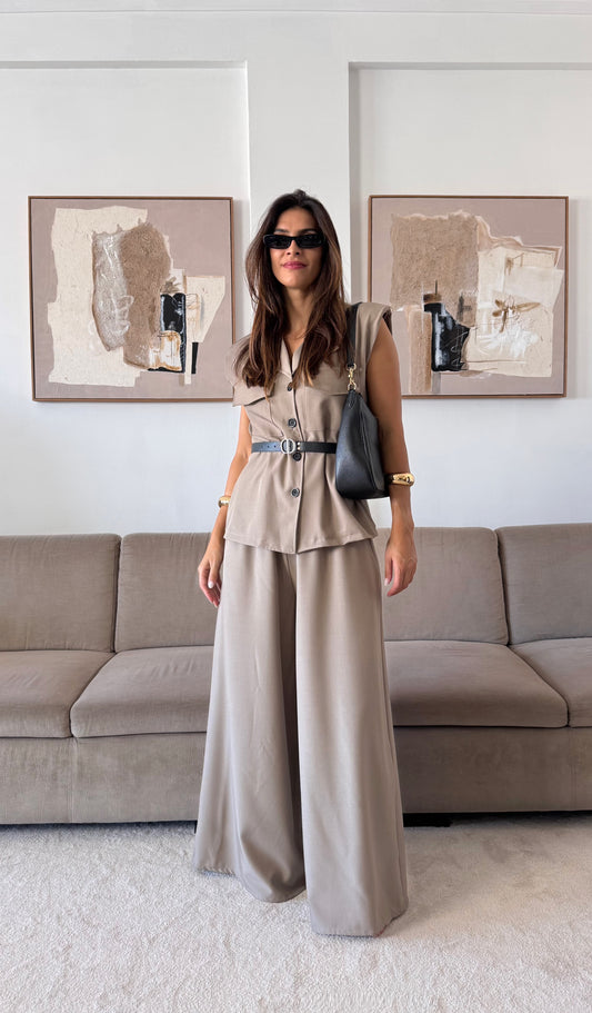 Conjunto Sienna c/cinto incluído