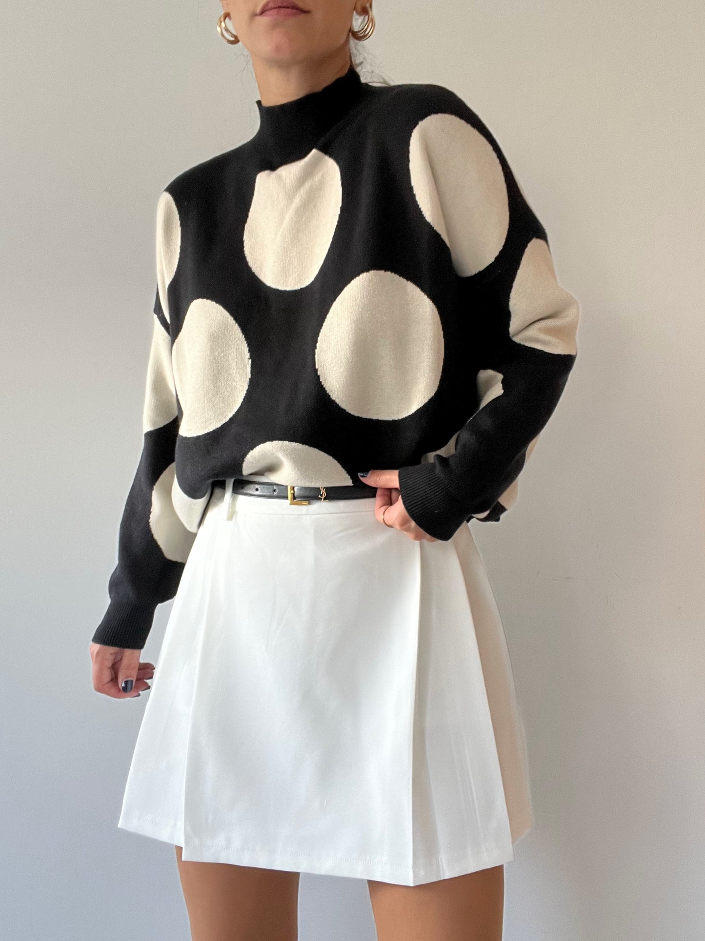 Jupe plissée avec doublure short