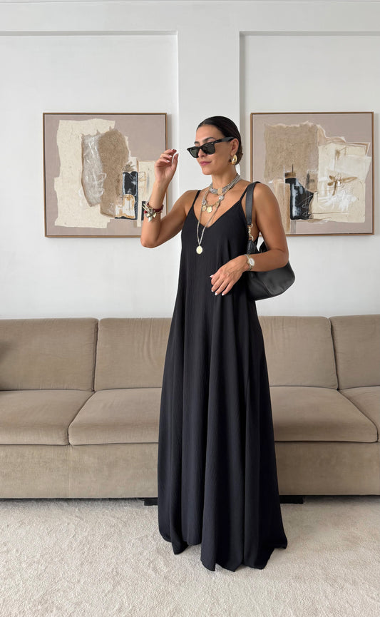 Schwarzes Vivetta-Kleid