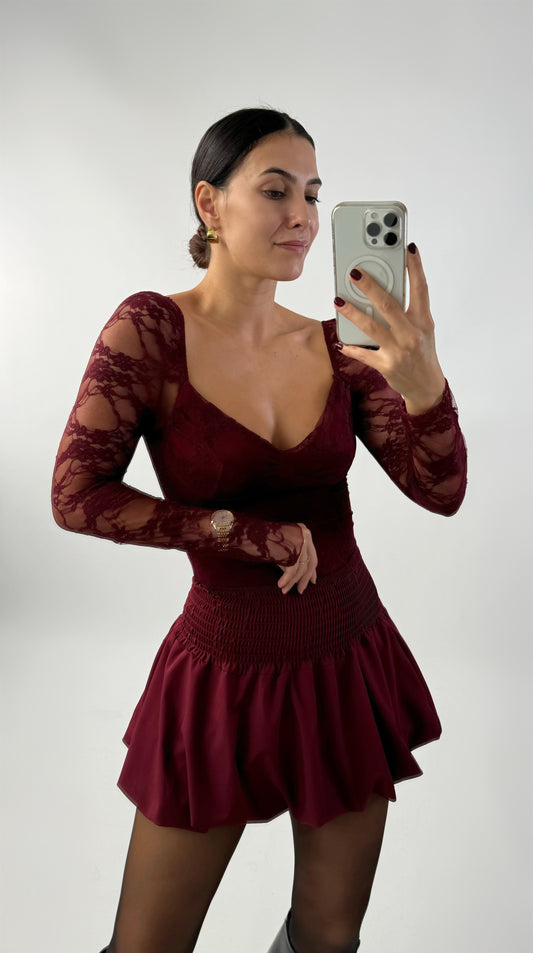 Cuerpo de encaje