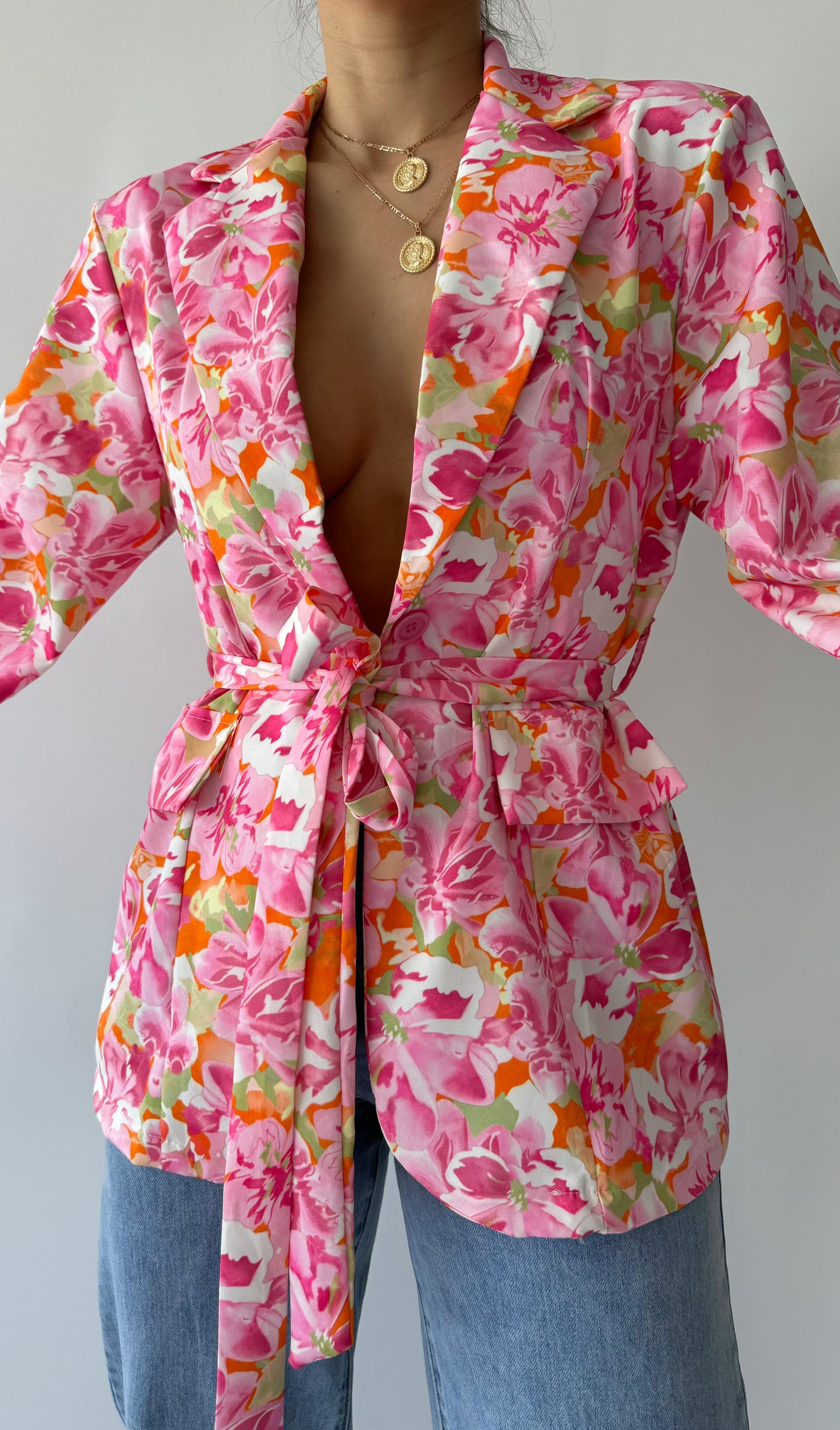Blazer Rosado Rose