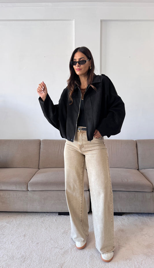 Bomber Brixton Preto