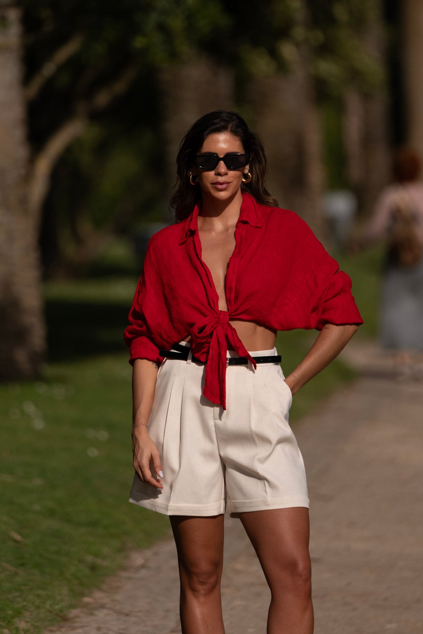 Bermuda short (ceinture incluse)