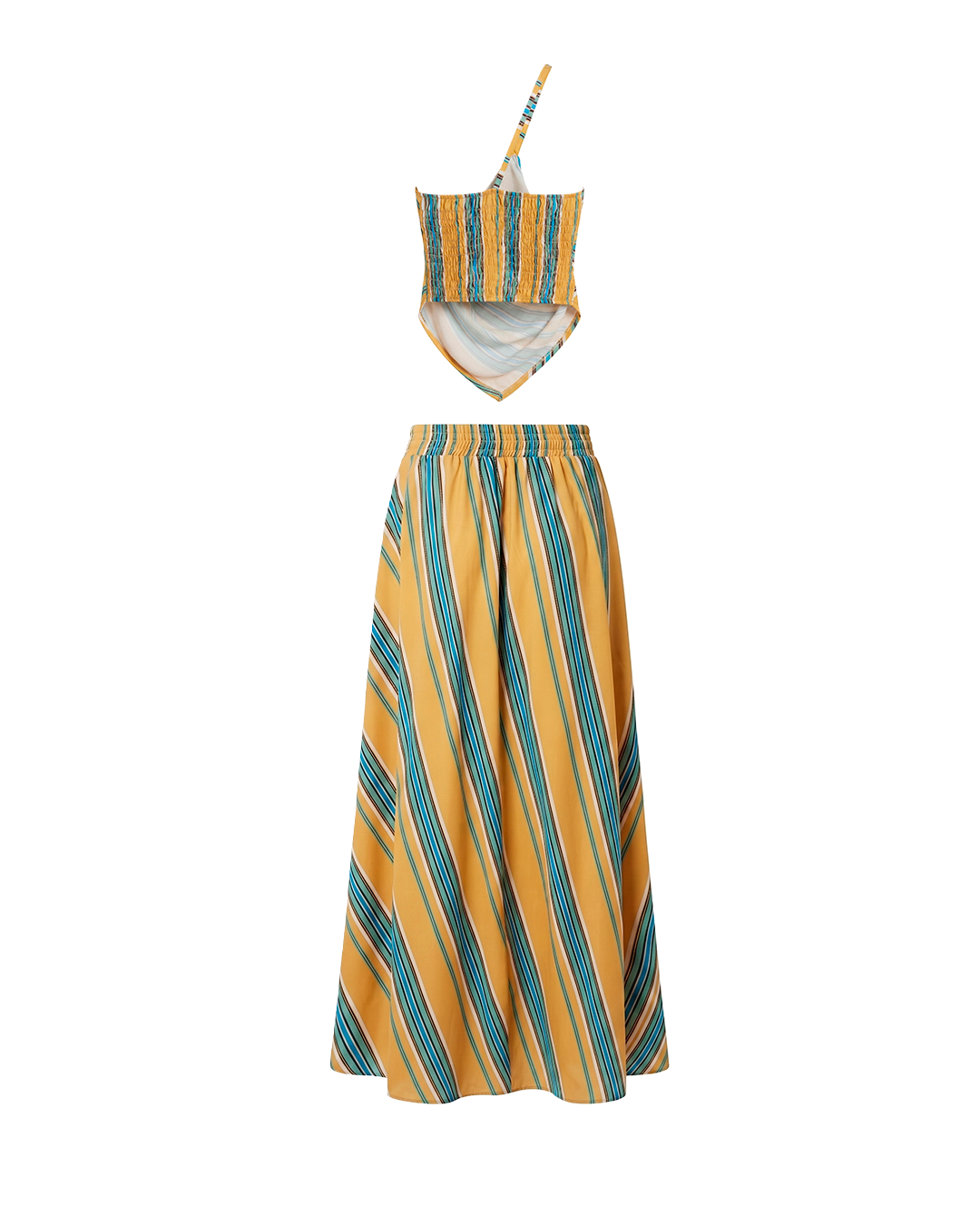 Oberteil- und Rockset, Farbe: Toasted Yellow