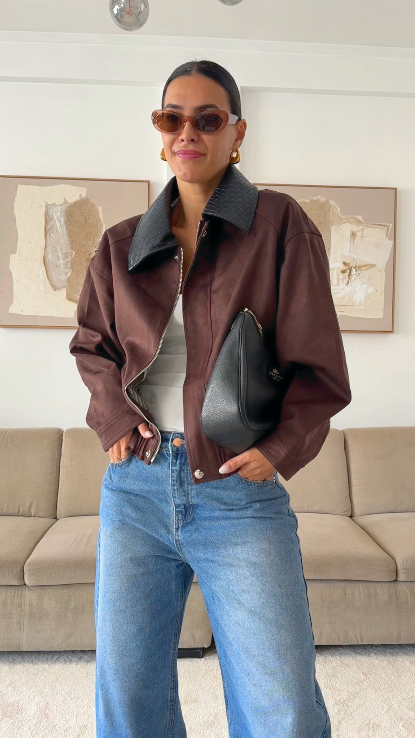 Casaco Briarwood Ciemnobrązowy