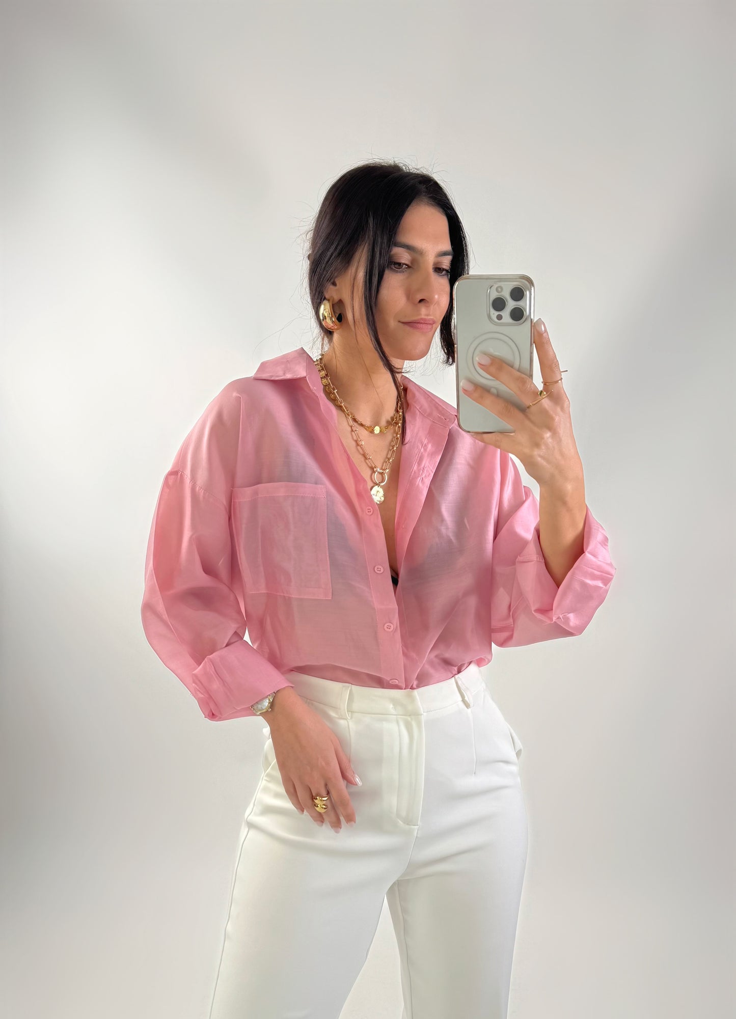 Chemise Effet Organza Ware