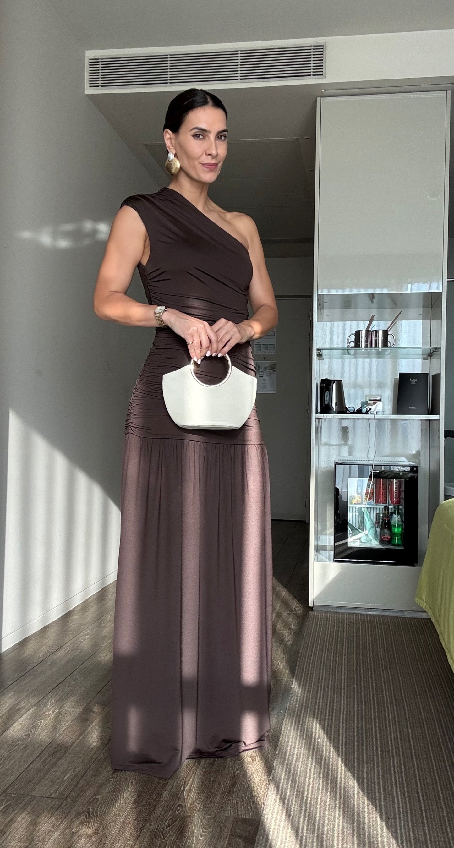 Robe Nomada marron