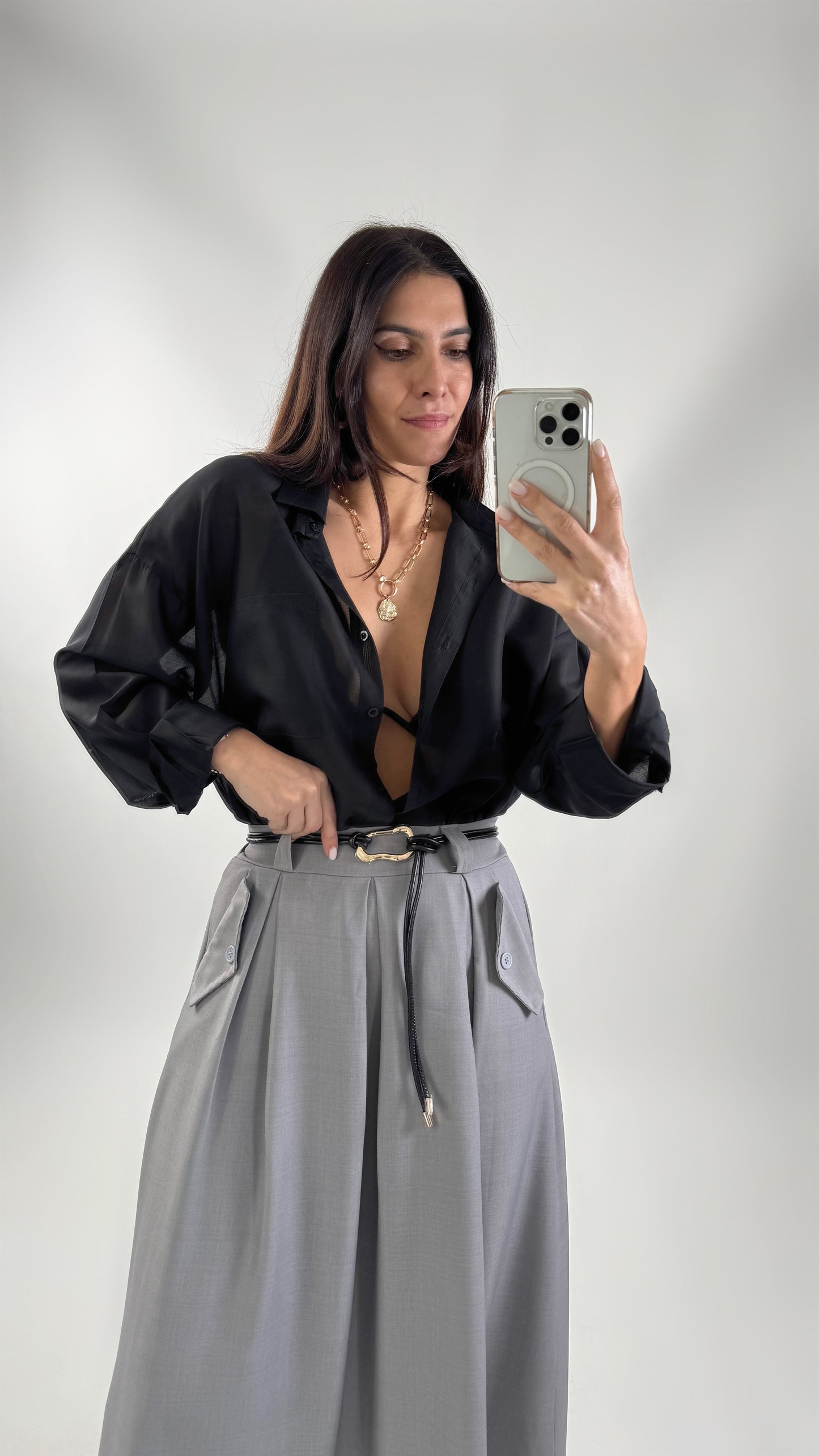 Chemise Effet Organza Ware
