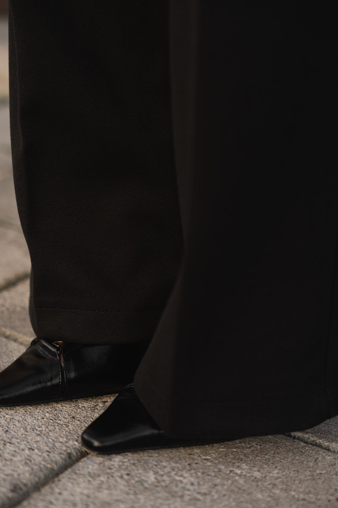 Tailored cut farm trousers