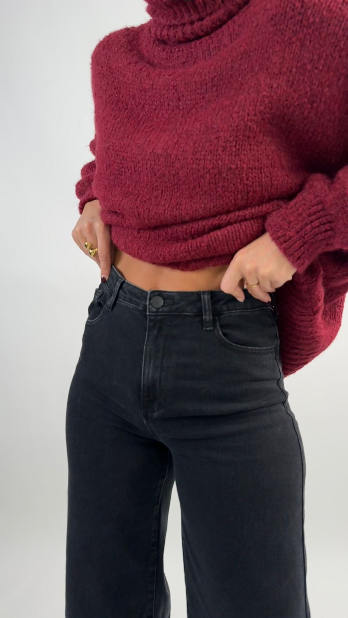 Jeans completamente neri