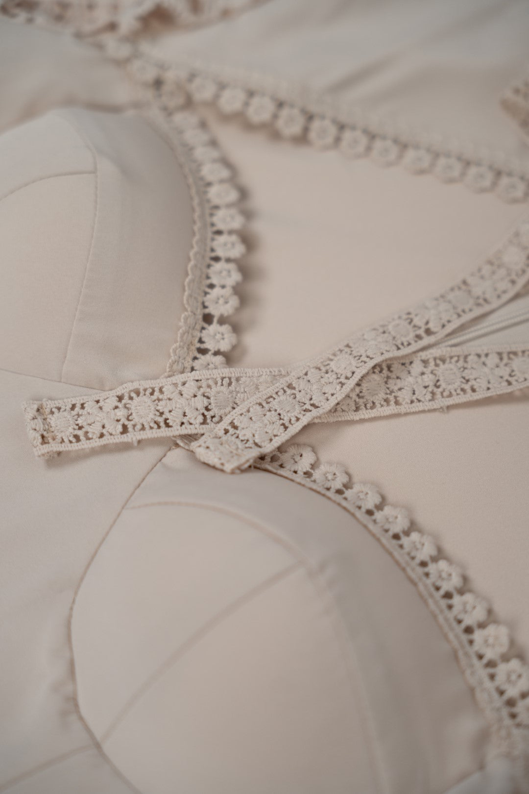 Blouse with Lace Sleeves