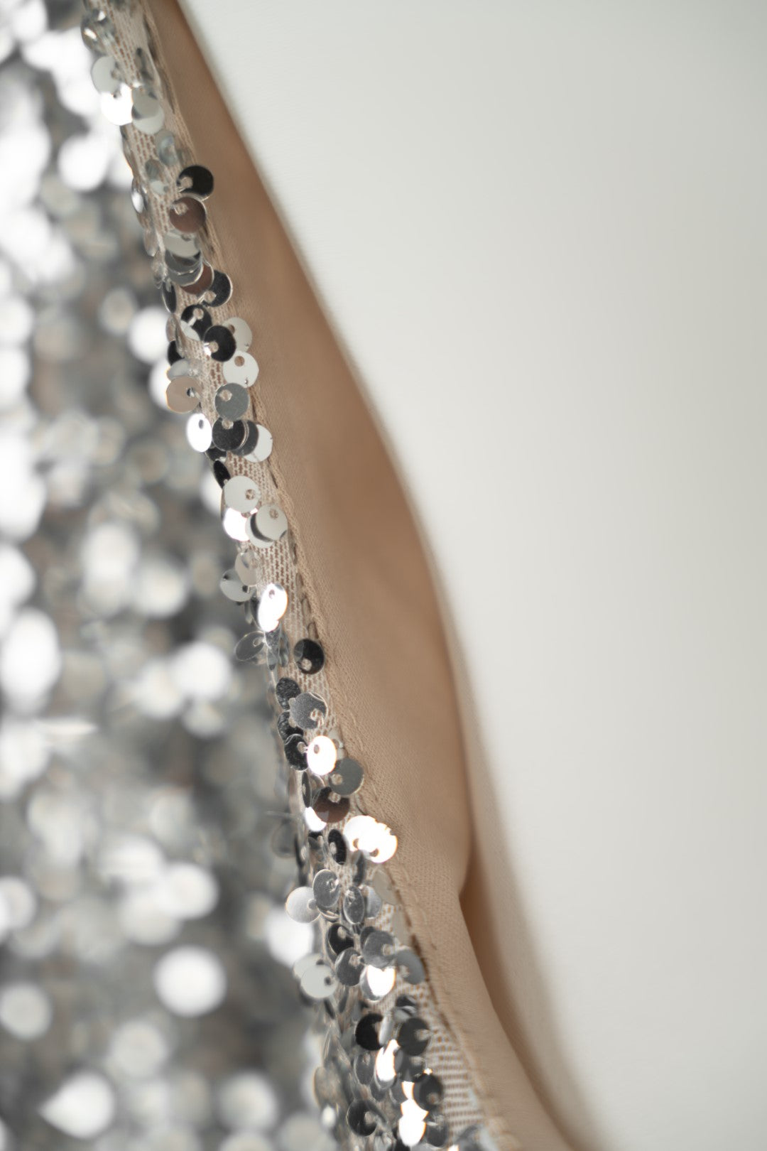 Short Silver Sequin Dress