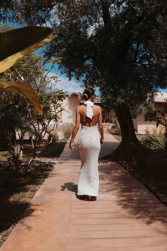 White Lace Dress