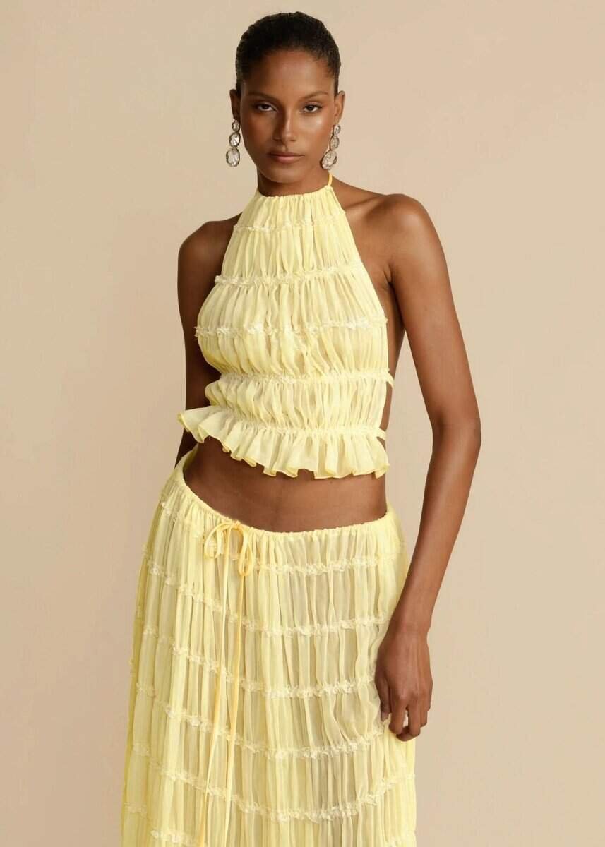 Santorini Gelbes Set