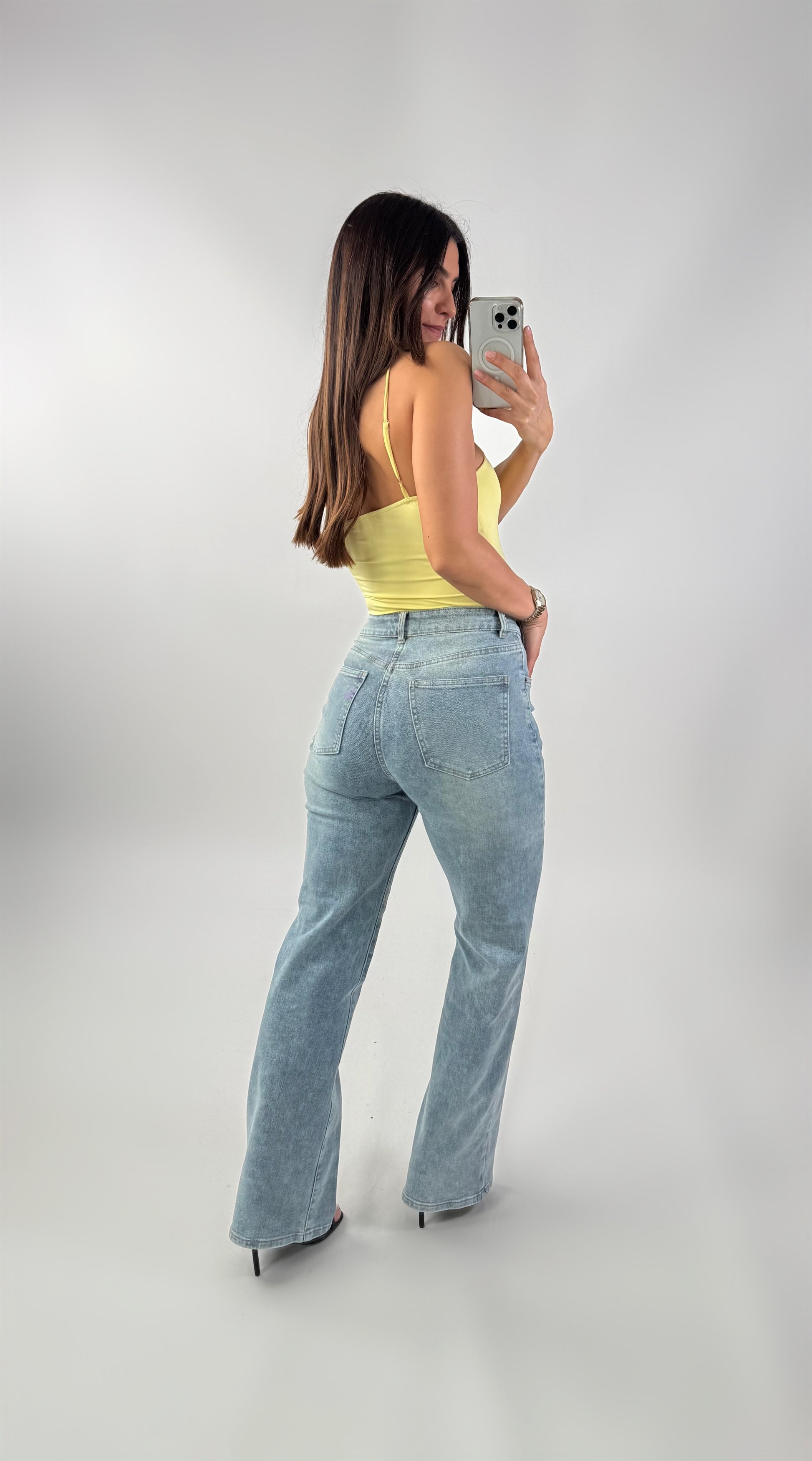 CALCAS CINTURA CRUZADA AZUIS 3