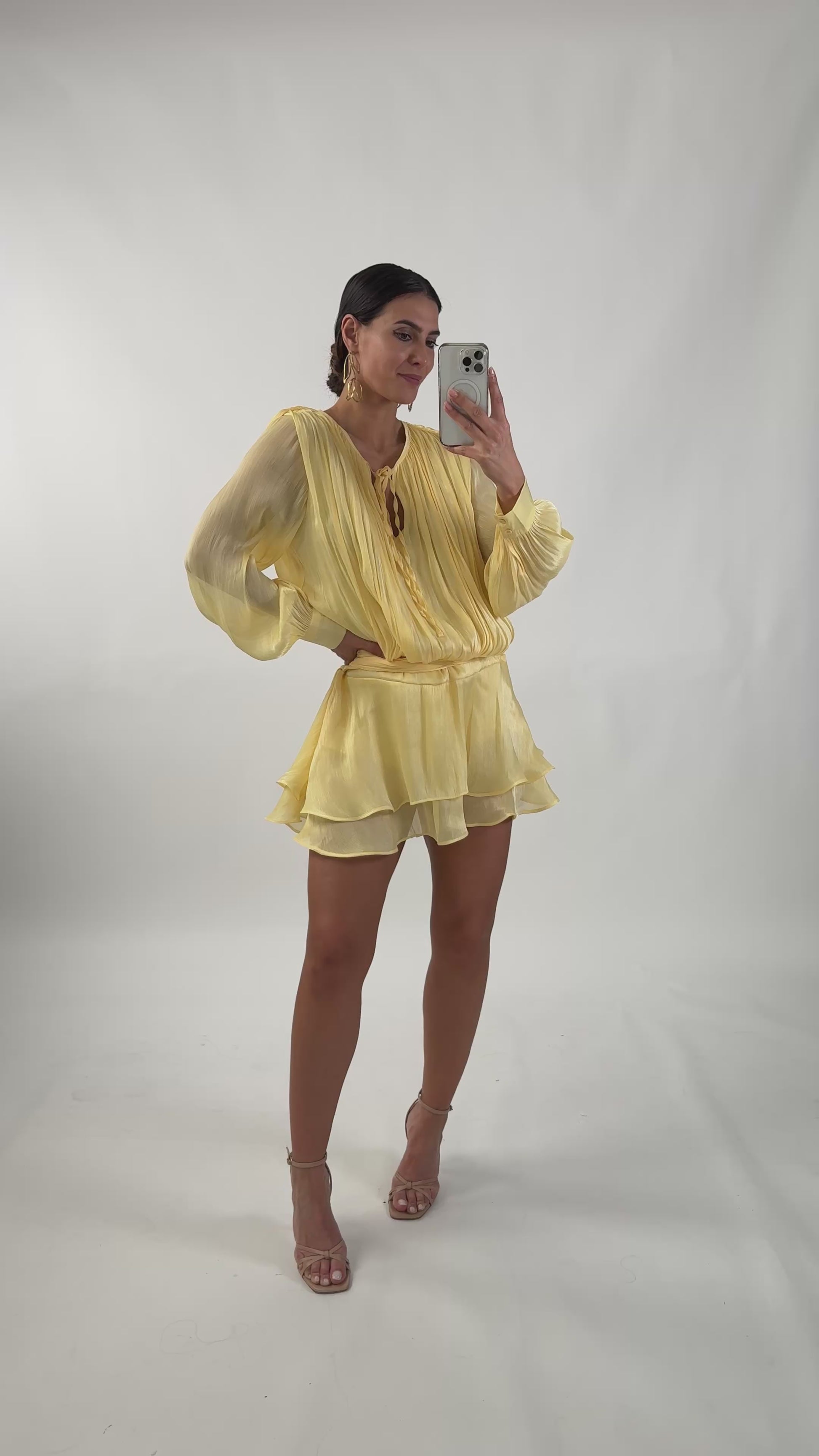 VESTIDO SUNFLOWER AMARELO VIDEO