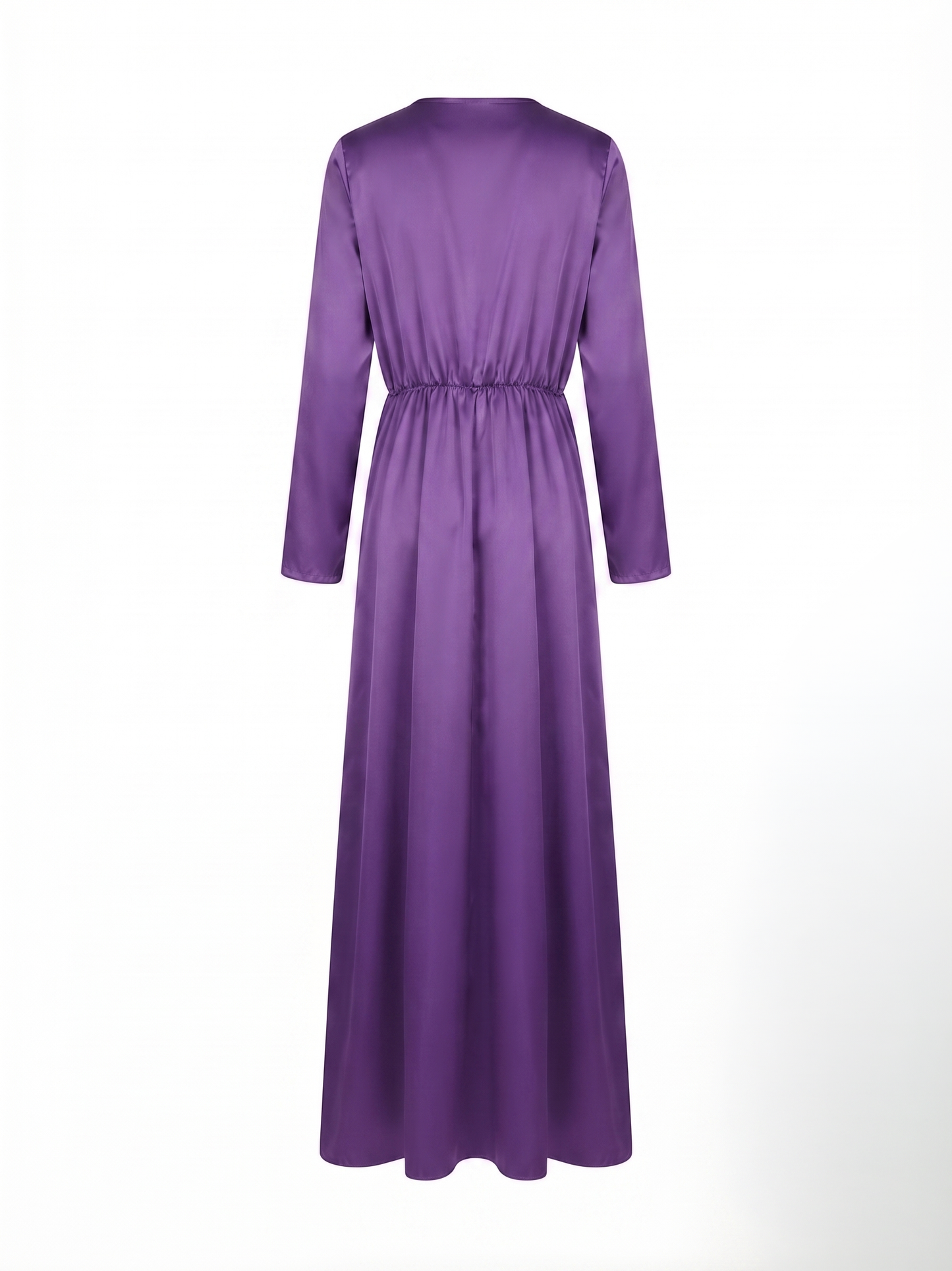 Vestido Acetinado Roxo