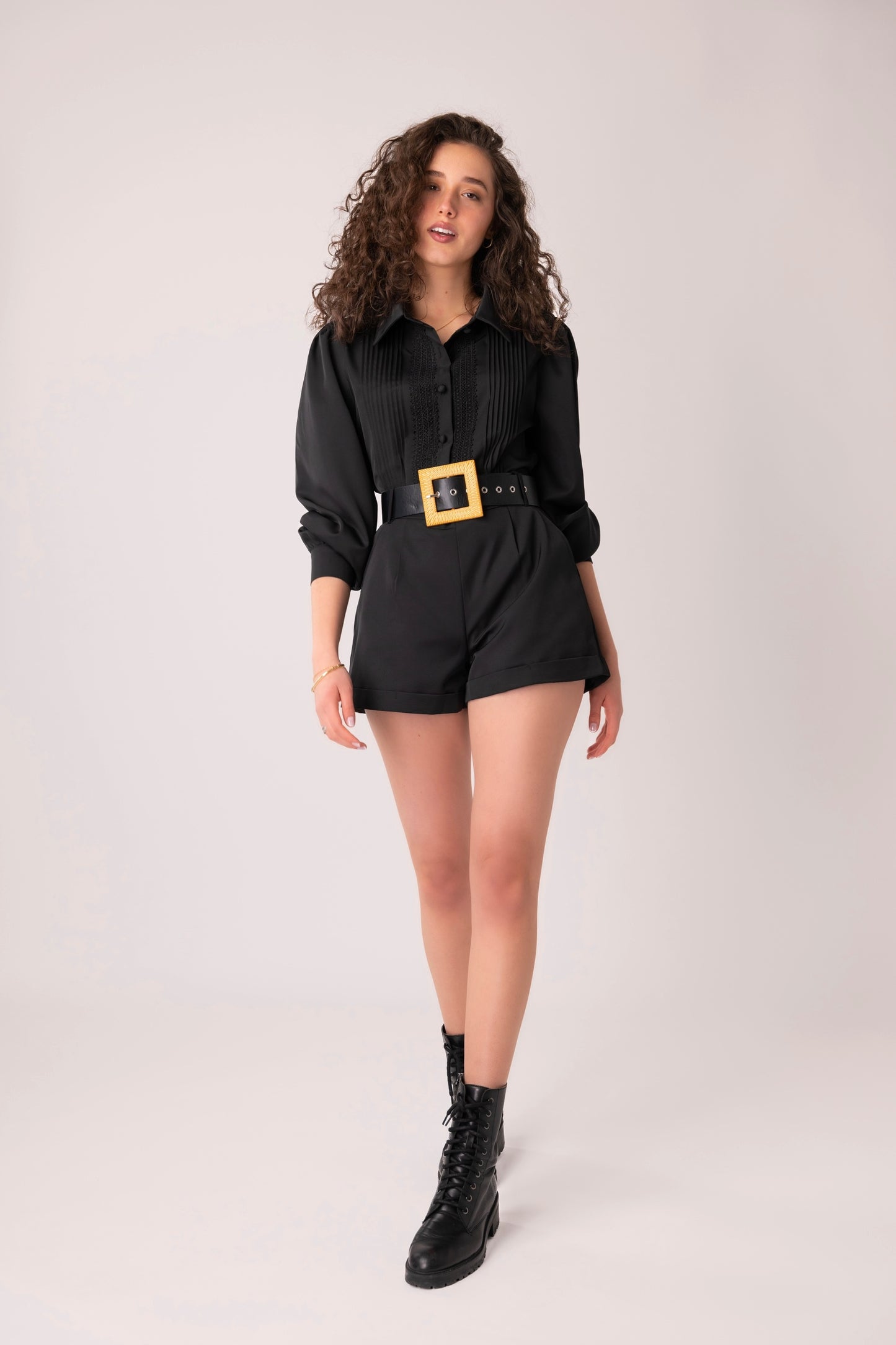 Adele Set (Shorts Gürtel Shirt)