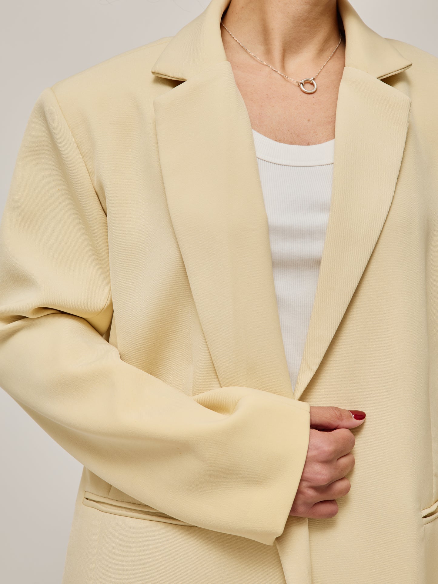 Blazer Oversize Yellow Butter