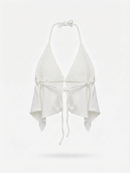 Conjunto Top Branco