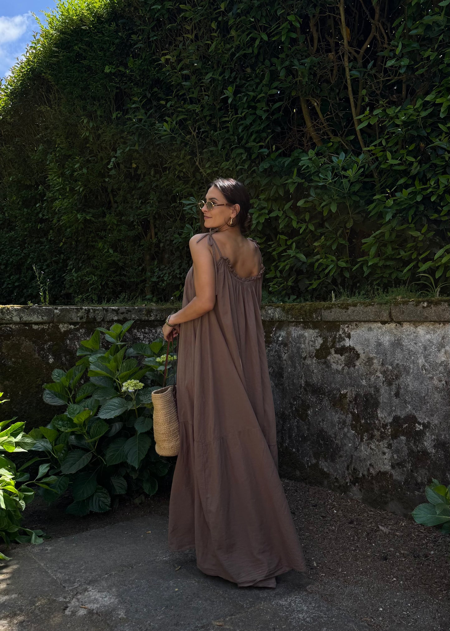 Robe Cate marron
