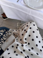 Conjunto Top e Saia Bolas