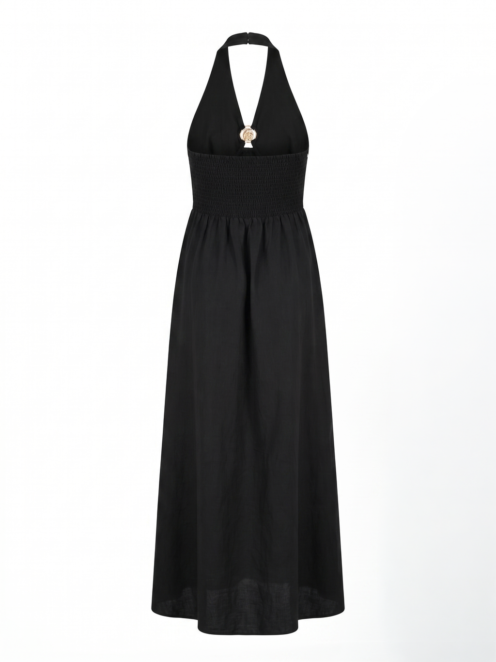 Vestido Open Back Preto
