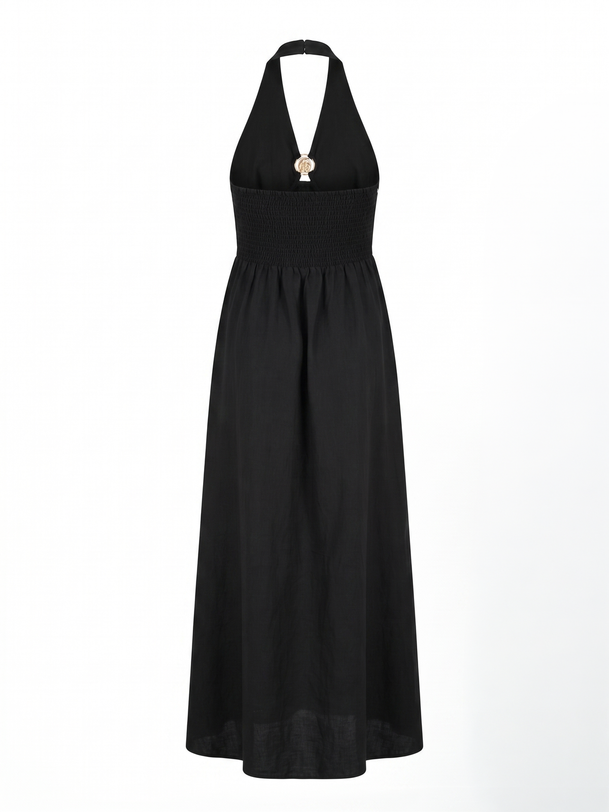 Vestido Open Back Preto