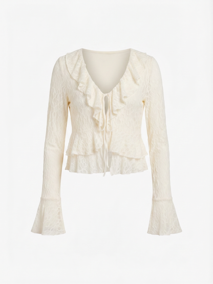 Blusa Renda Branca