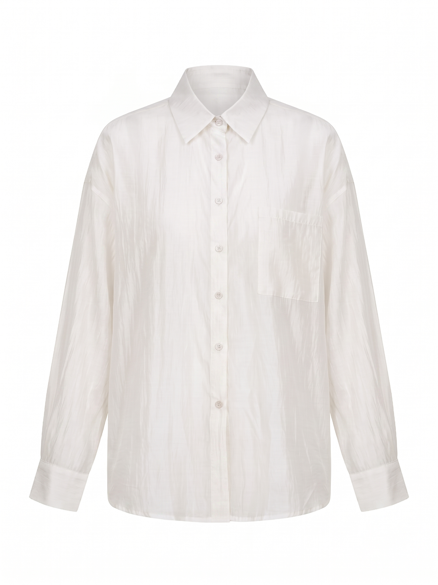 Camisa Organza Efeito Encerado