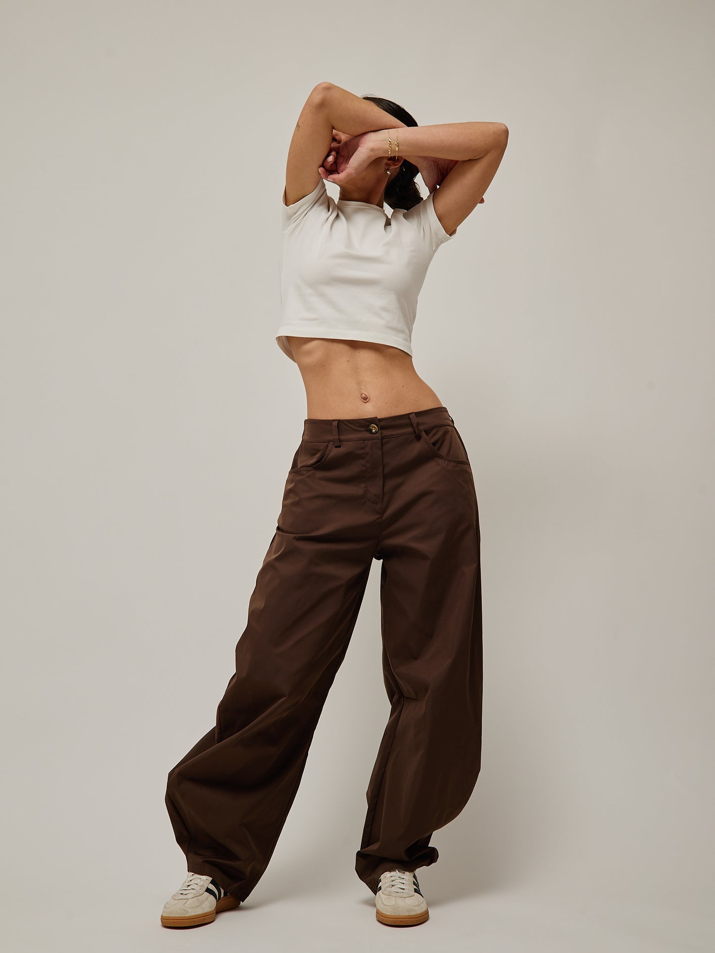 Calças Balloon Chocolate