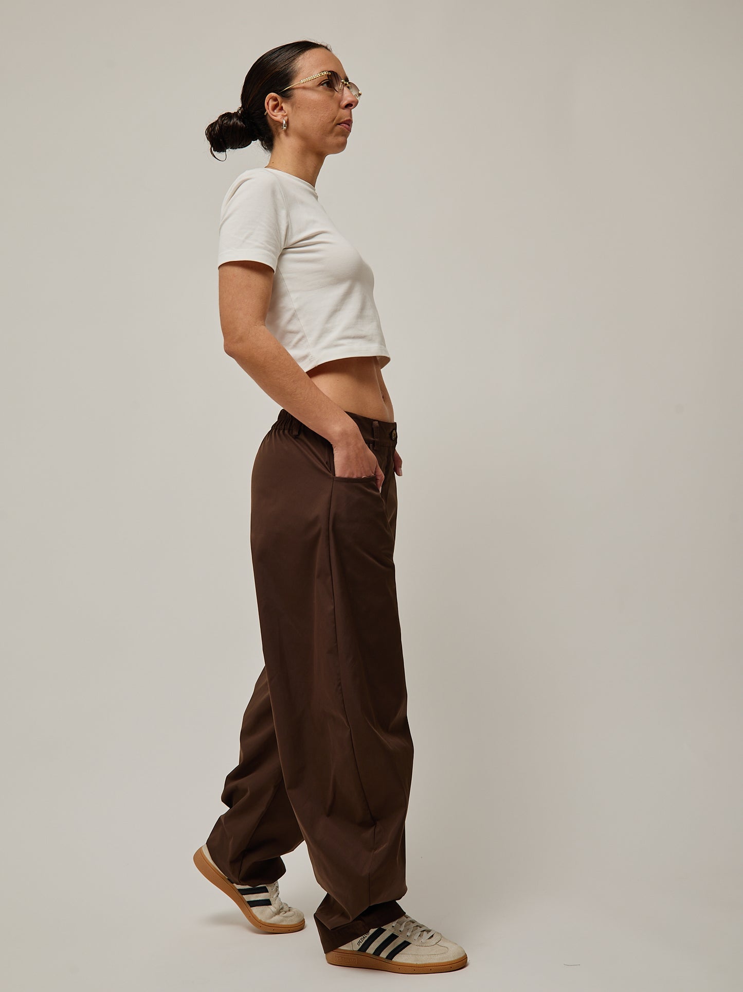 Calças Balloon Chocolate