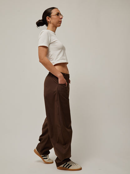 Calças Balloon Chocolate