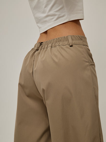 Calças Balloon Taupe