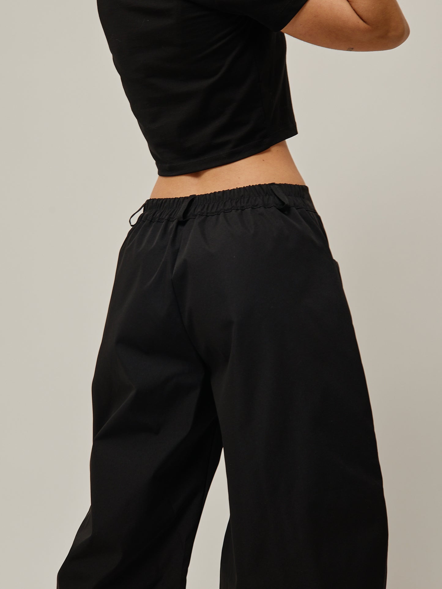 Calças Balloon Preto