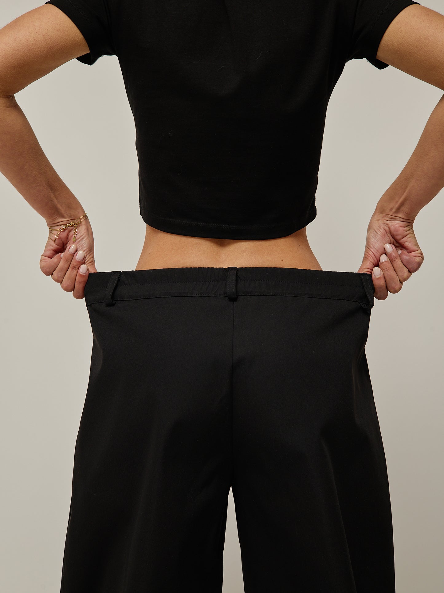 Calças Balloon Preto