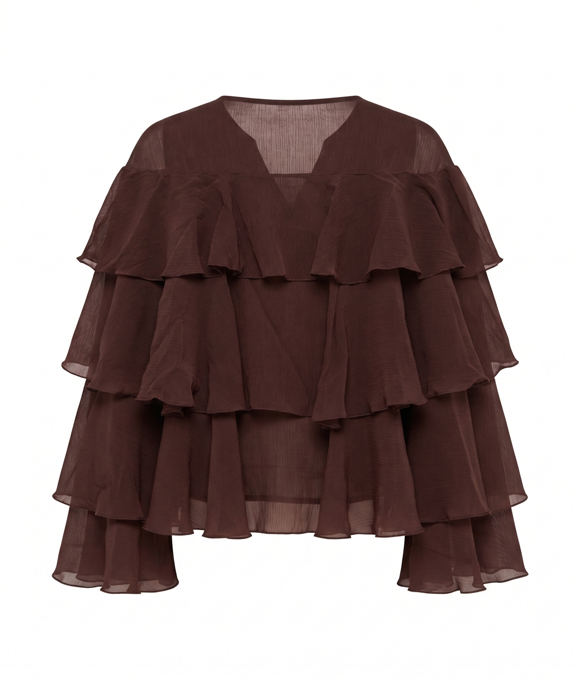 Blusa Boho Castanha