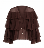 Blusa Boho Castanha