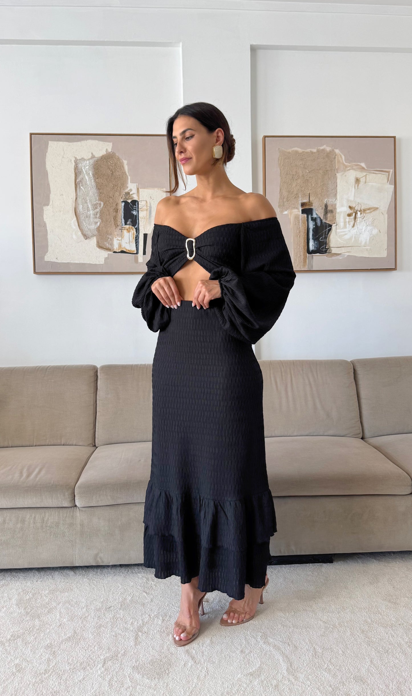 Conjunto Bambina Preto