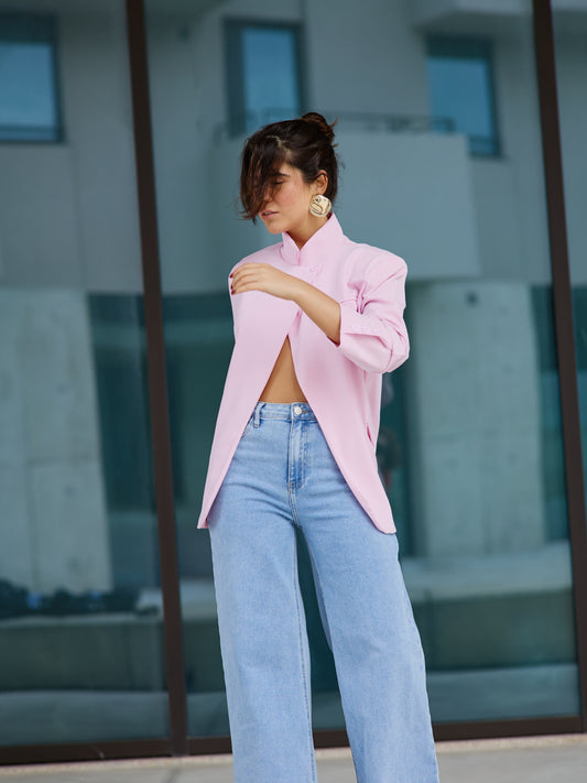 Blazer Trespasse Rosa